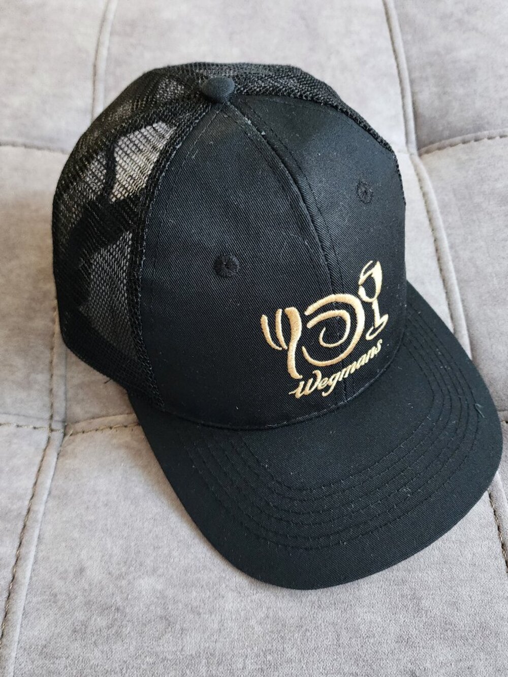 Wegmans Employee Trucker Hat Snapback Mesh Embroidered Logo